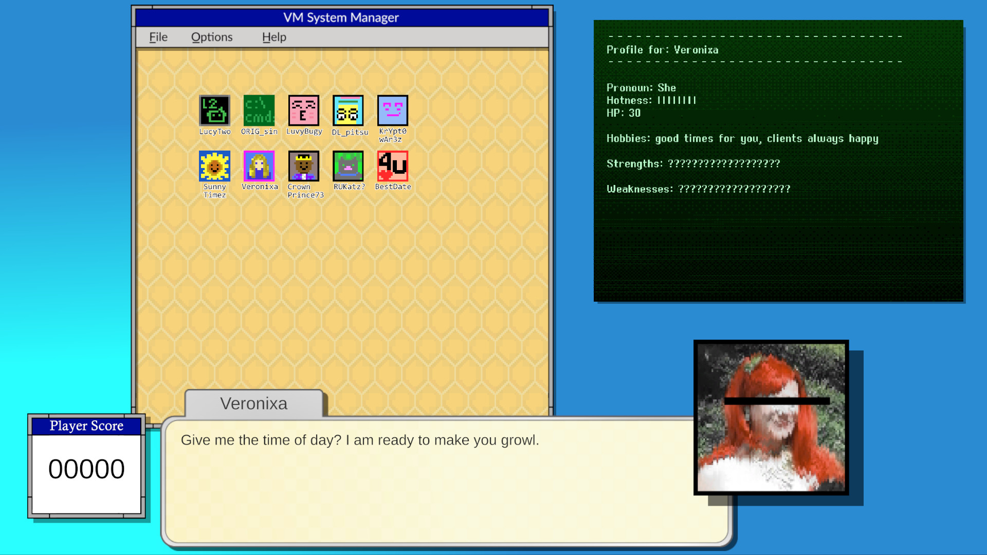 Ransomware Dating Sim screenshot 1