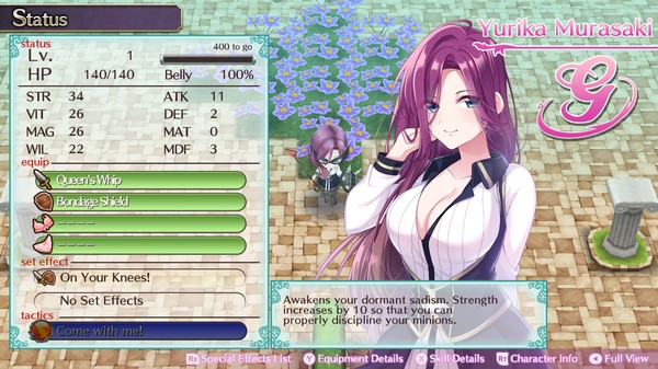 скриншот Omega Labyrinth Life - Queen's Whip 3
