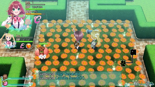 скриншот Omega Labyrinth Life - Additional Dungeon: Flower Fantasia 3