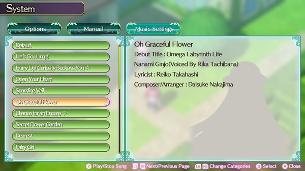 скриншот Omega Labyrinth Life - Character Song: Nanami 0