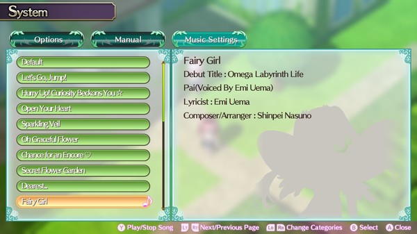 скриншот Omega Labyrinth Life - Character Song: Pai 0