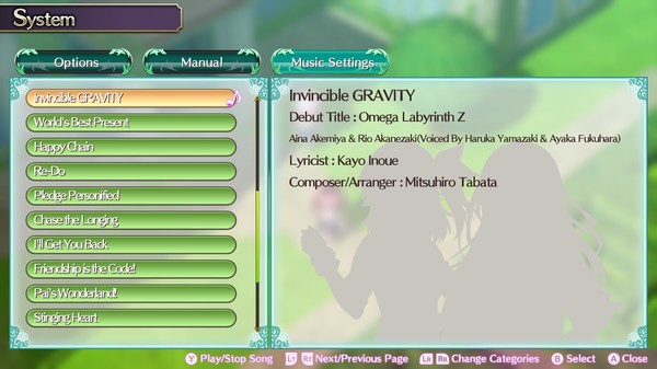 скриншот Omega Labyrinth Life - Character Songs 