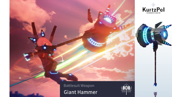 скриншот KurtzPel - Battlesuit Giant Hammer 0