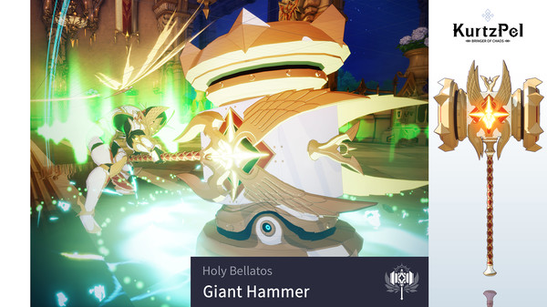 скриншот KurtzPel - Holy Bellatos Giant Hammer 0