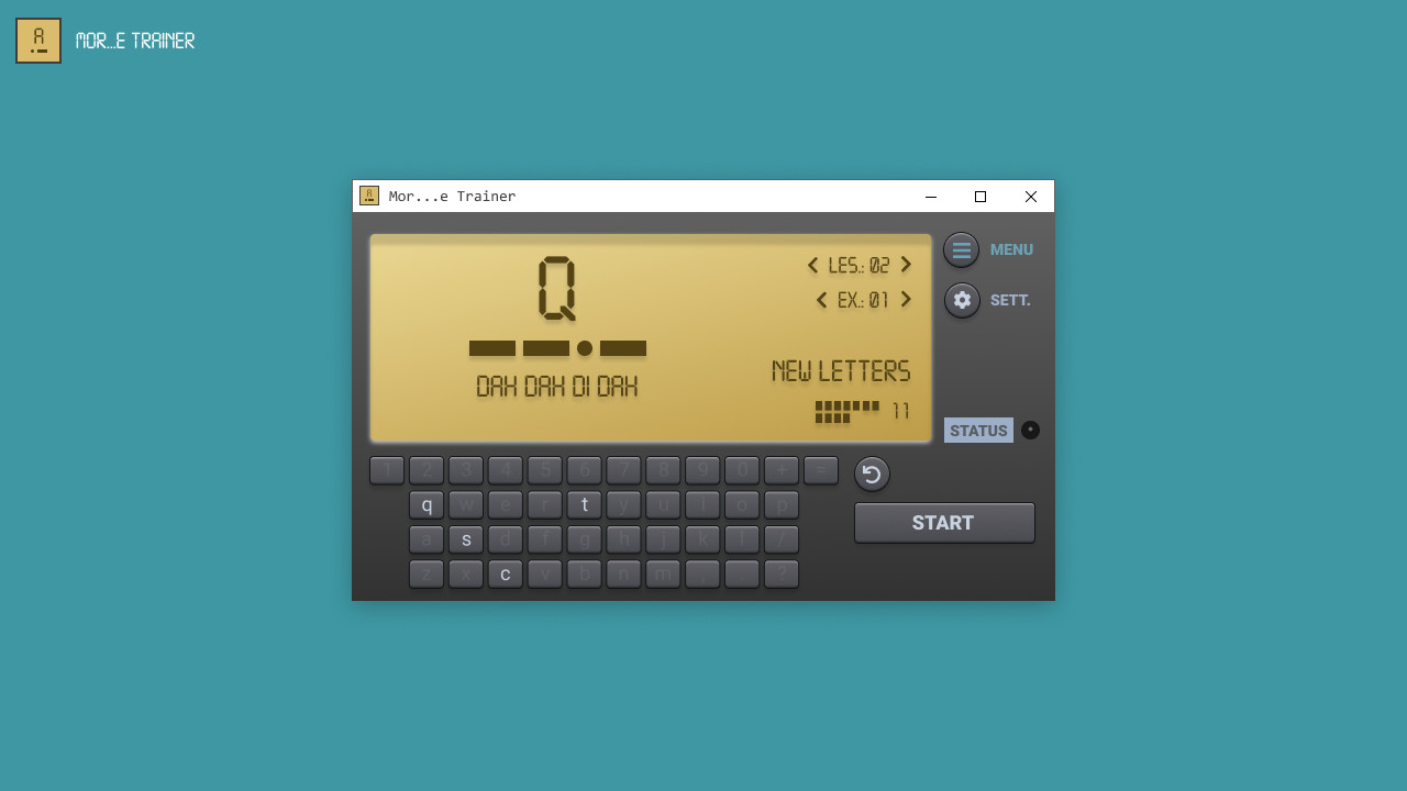 MOR...E TRAINER (Learning Morse Code) screenshot 1