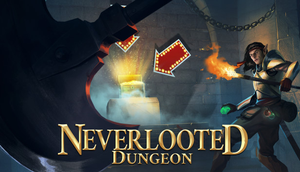 Capsule image of "Neverlooted Dungeon" which used RoboStreamer for Steam Broadcasting