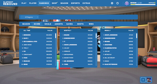 SLAPSHOT Rebound screenshot