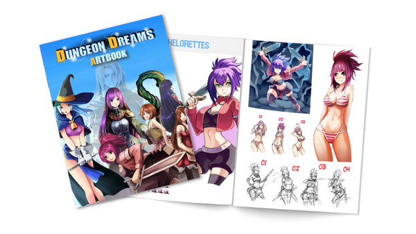 Dungeon Dreams HD Artbook for steam