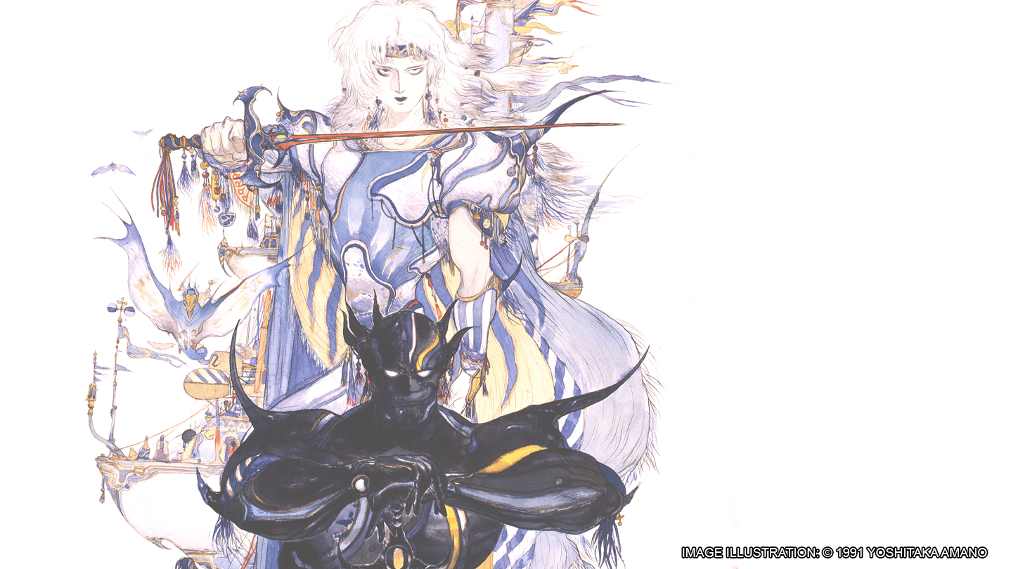 FINAL FANTASY IV - Imagem de Fundo do Jogo