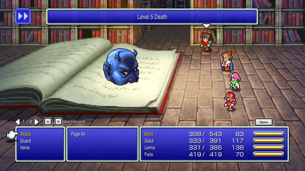 FINAL FANTASY V game for Linux 1