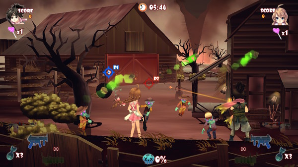 скриншот Zombie Panic In Wonderland DX 3