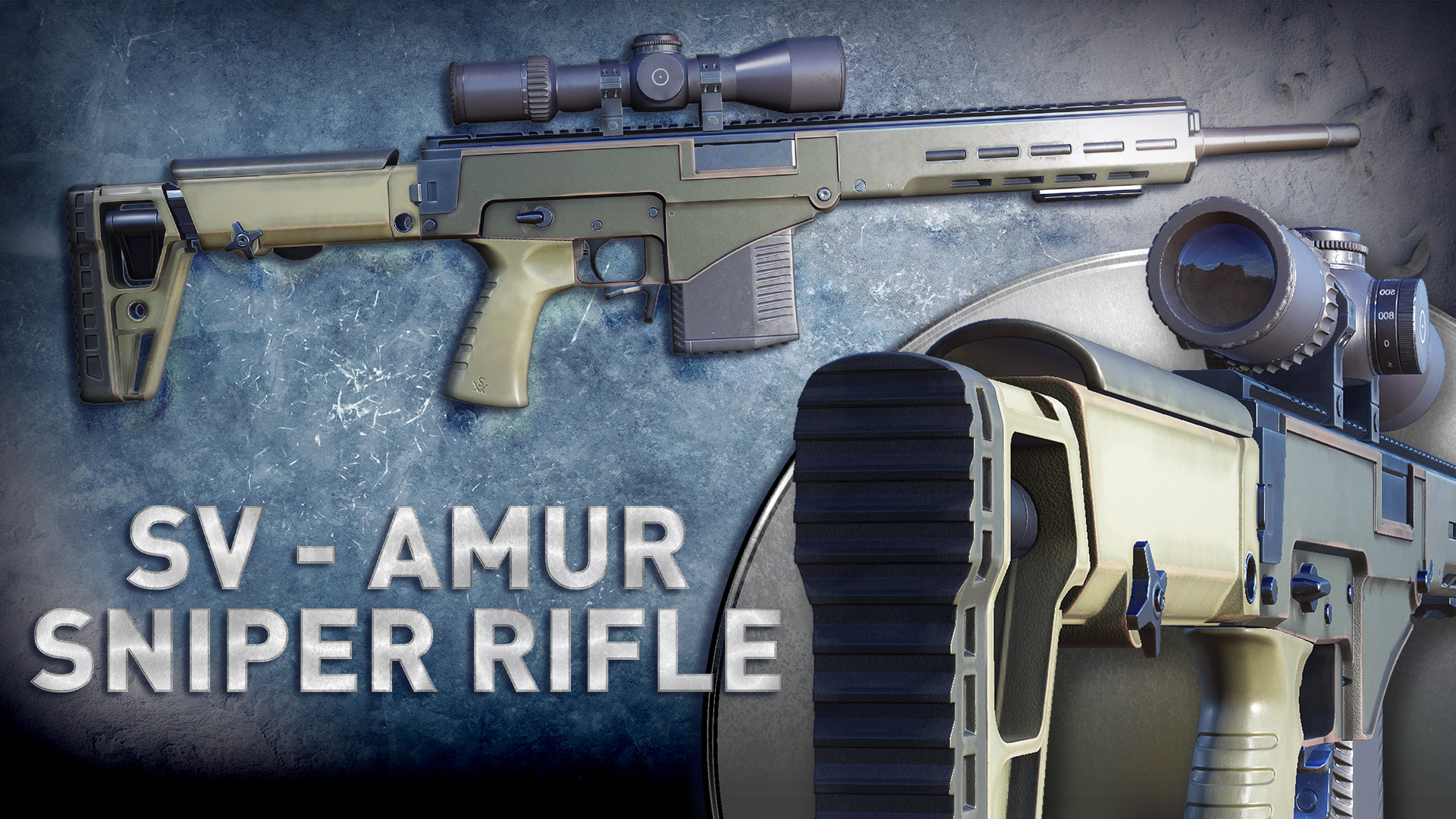 Sniper Ghost Warrior Contracts - SV - AMUR - sniper rifle Featured Screenshot #1