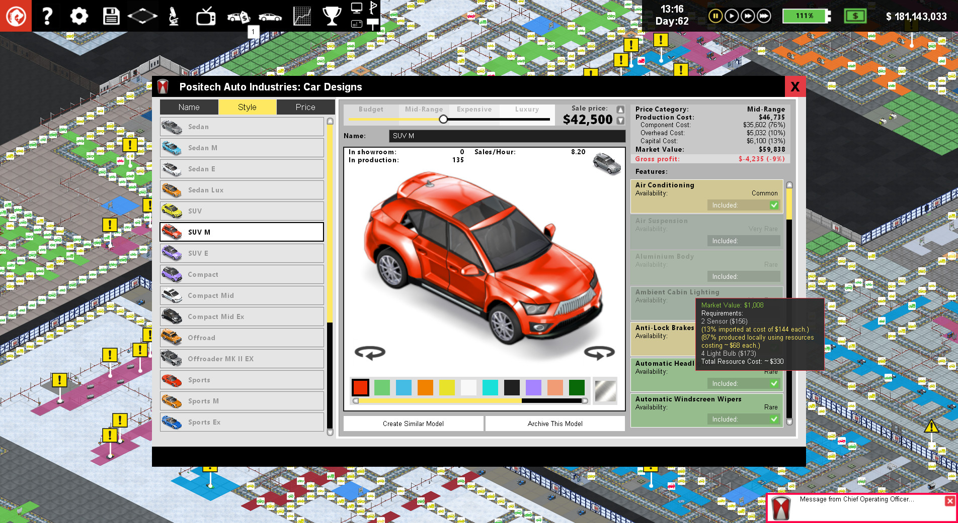 Production Line : Car factory simulation on Steam