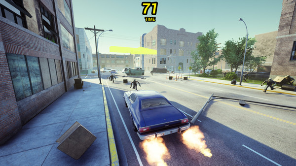 скриншот Zombie Road Rider 5