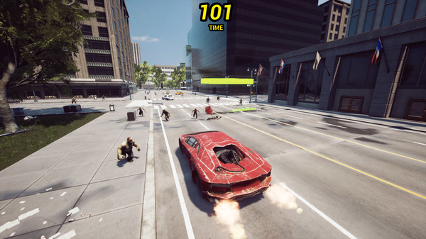 скриншот Zombie Road Rider 4
