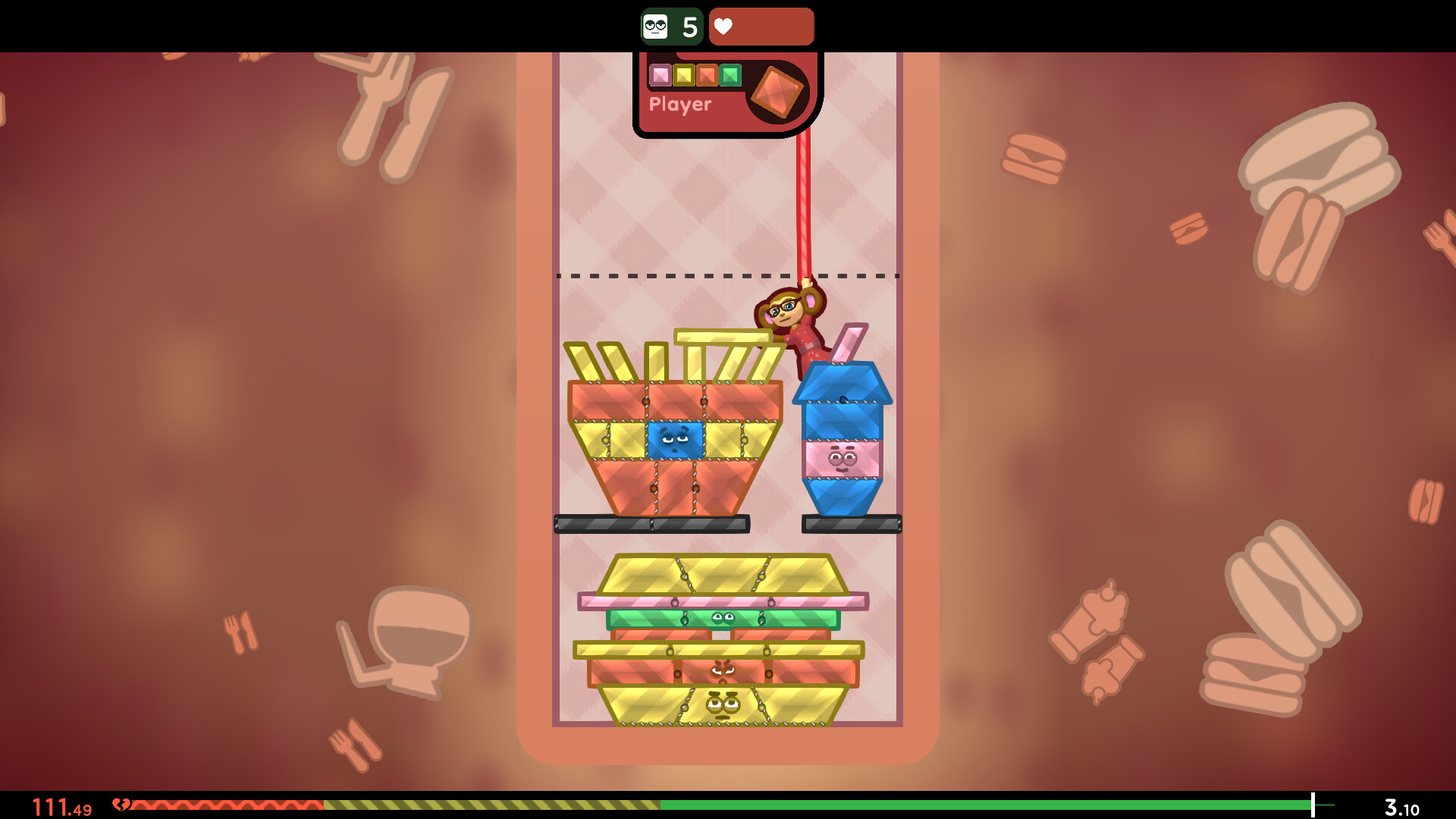 TopplePOP: Bungee Blockbusters #9