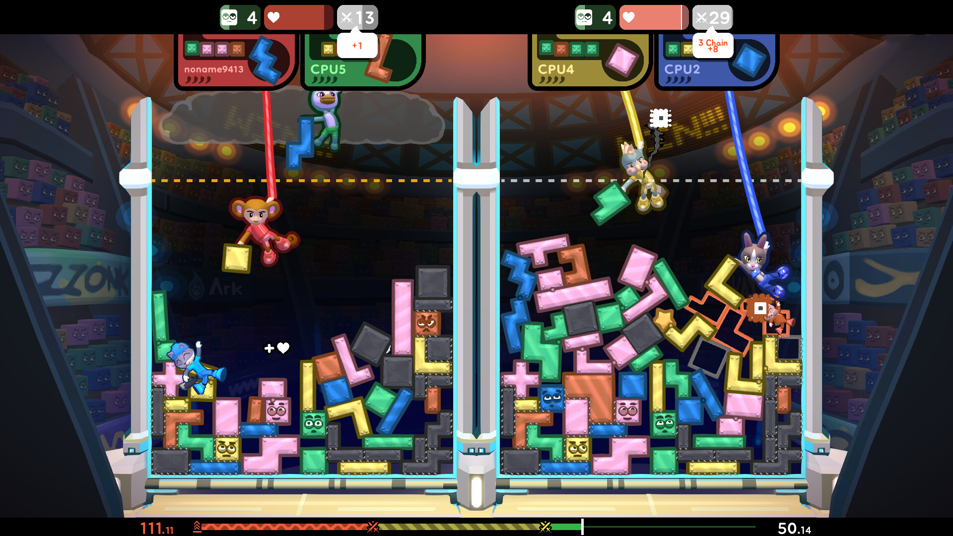 TopplePOP: Bungee Blockbusters #0