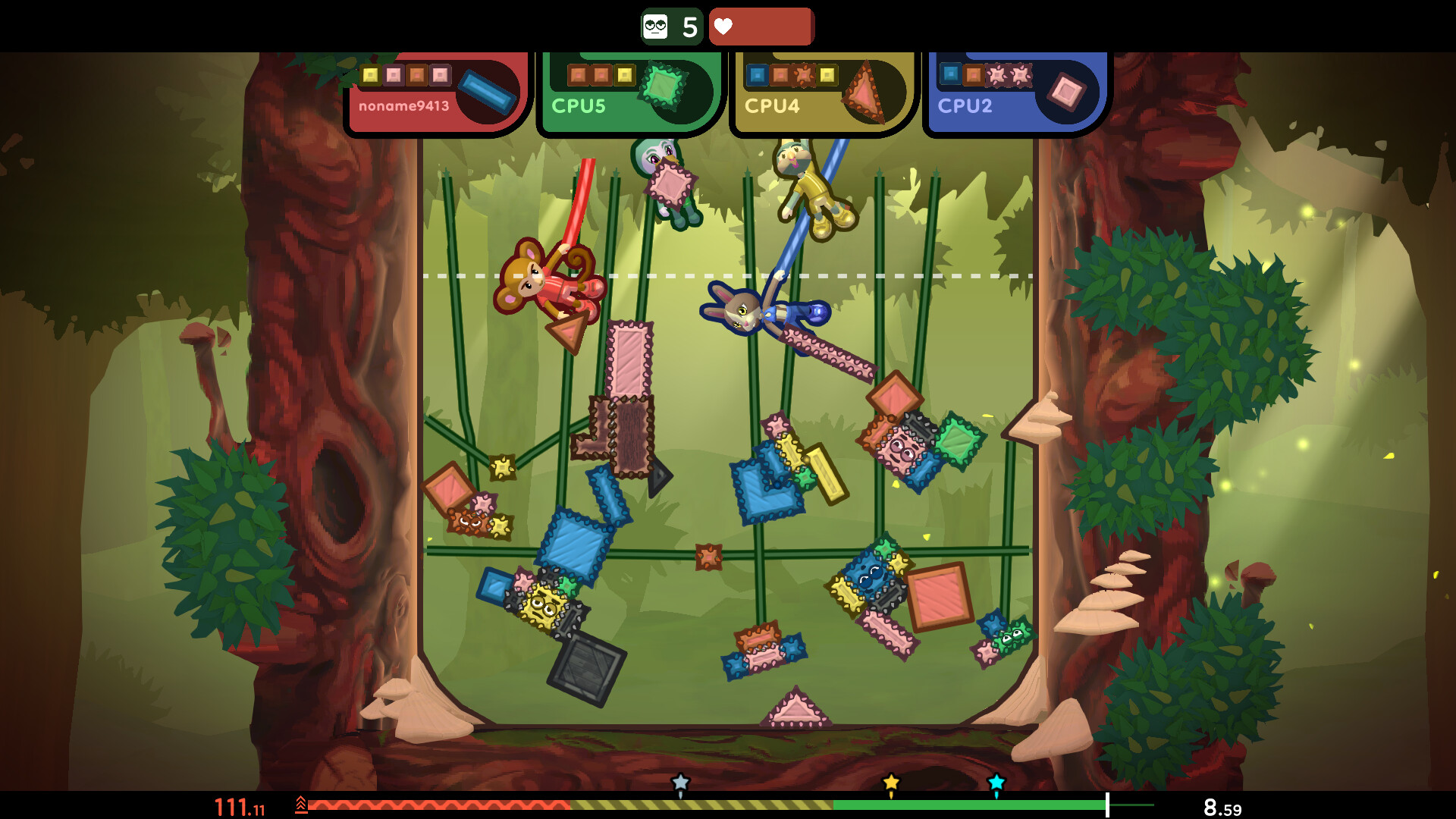 TopplePOP: Bungee Blockbusters #4