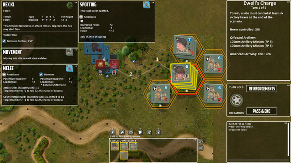 скриншот Lock 'n Load Tactical Digital: Heroes of Normandy - Battlepack 2 0