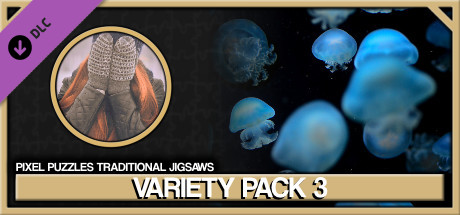 Pixel Puzzles Traditional Jigsaws Pack: Variety Pack 3 banner image