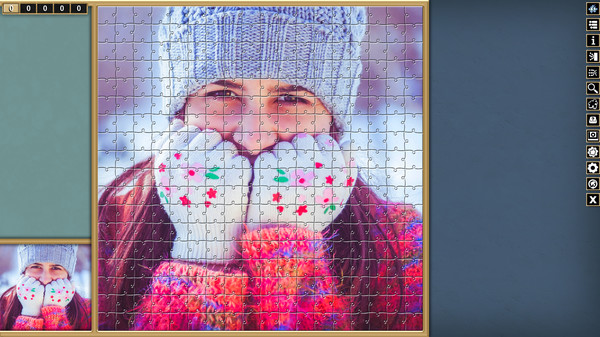 скриншот Pixel Puzzles Traditional Jigsaws Pack: Winter 1