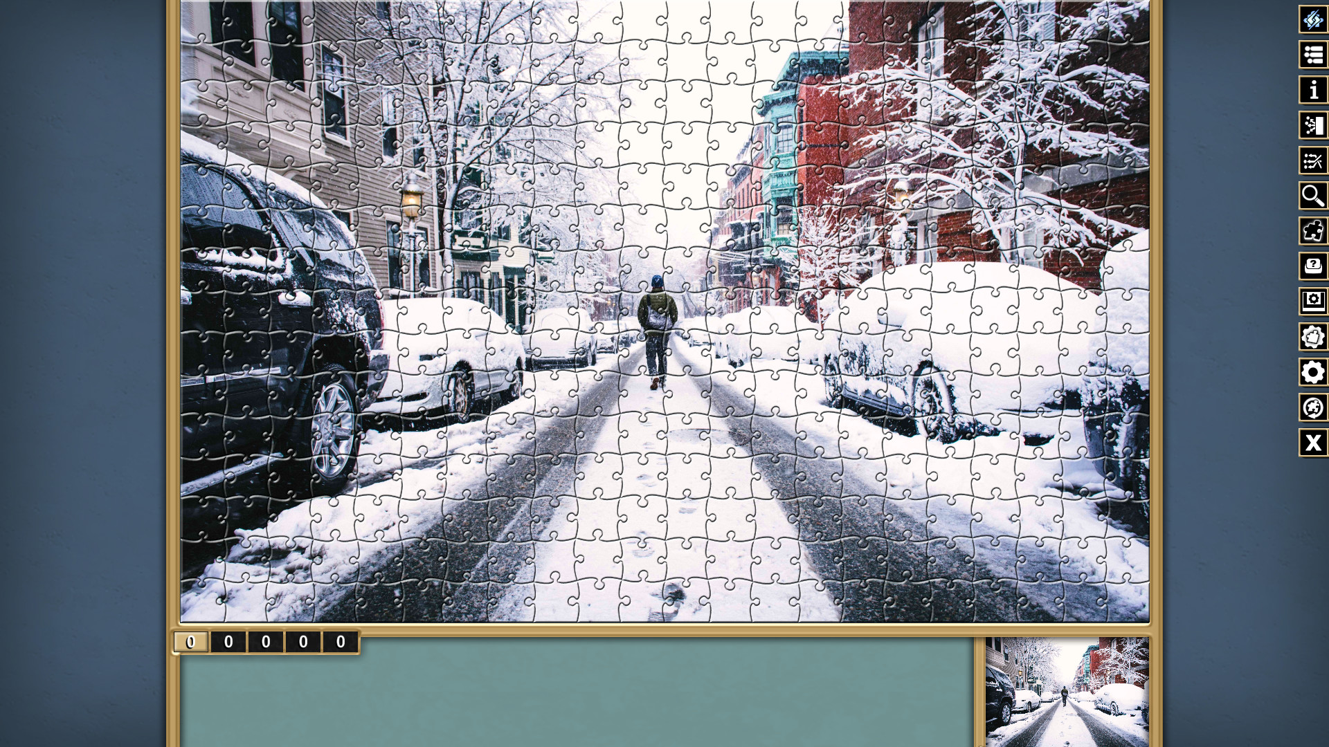 Pixel Puzzles Traditional Jigsaws Pack: Winter #5