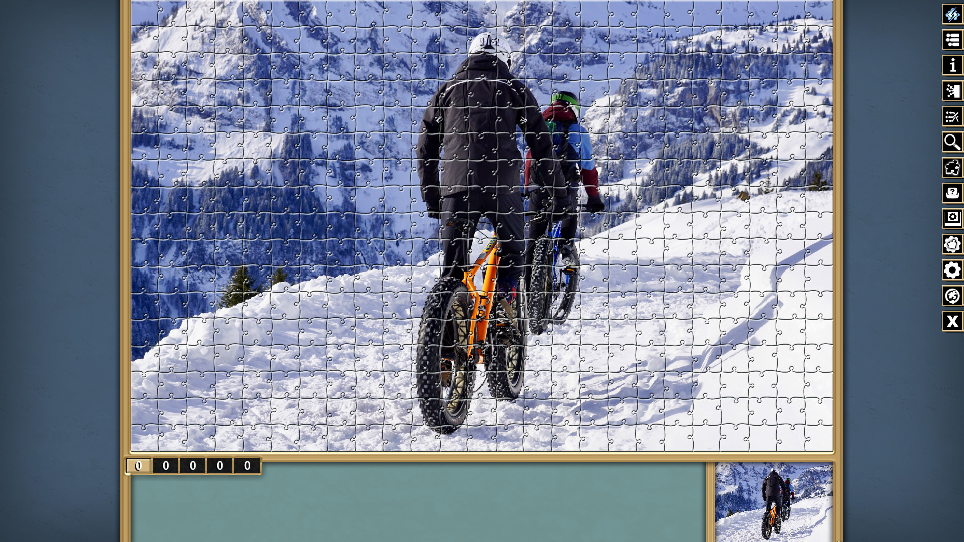 Pixel Puzzles Traditional Jigsaws Pack: Winter #3