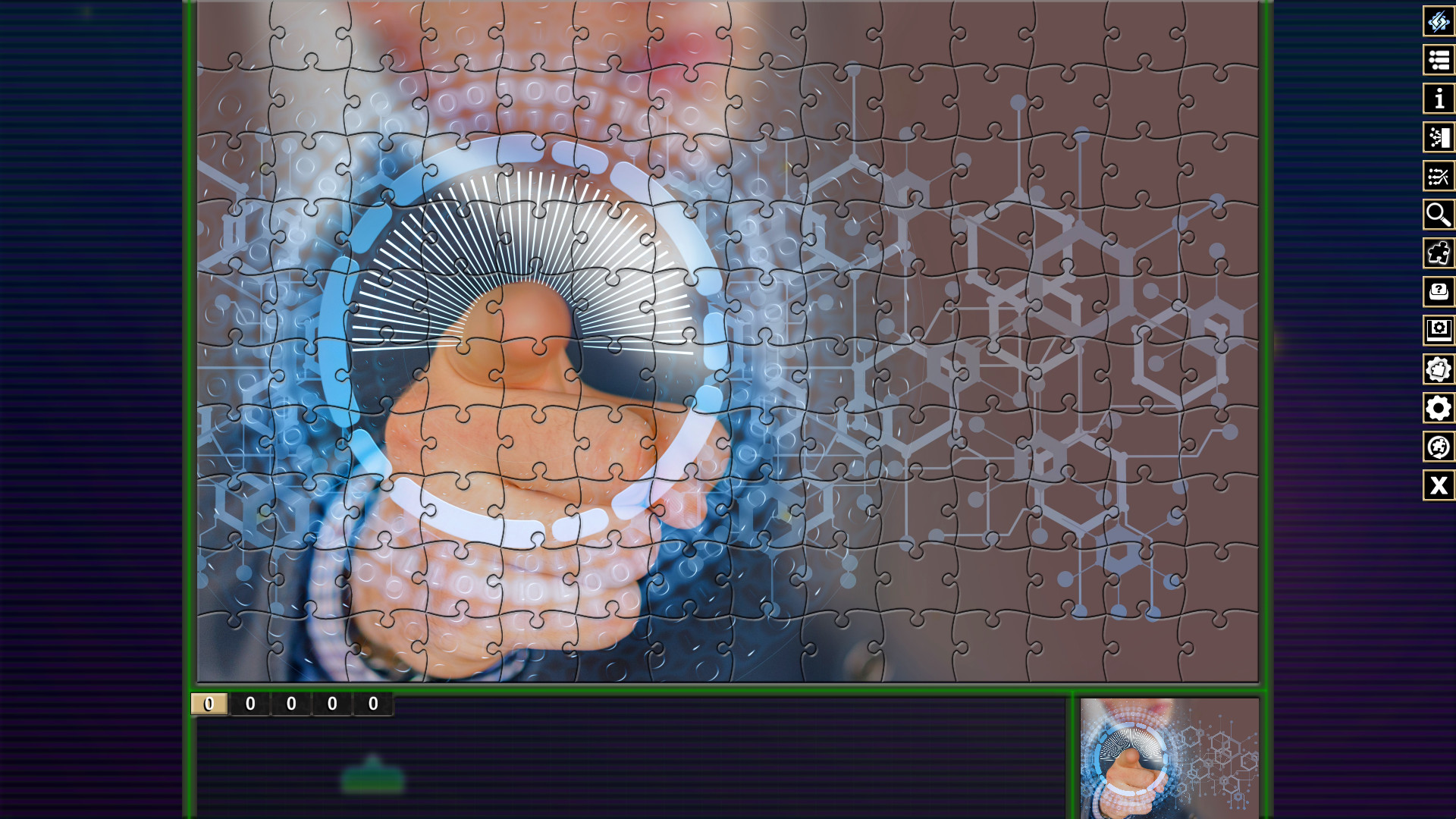 Pixel Puzzles Traditional Jigsaws Pack: Cyberpunk #7