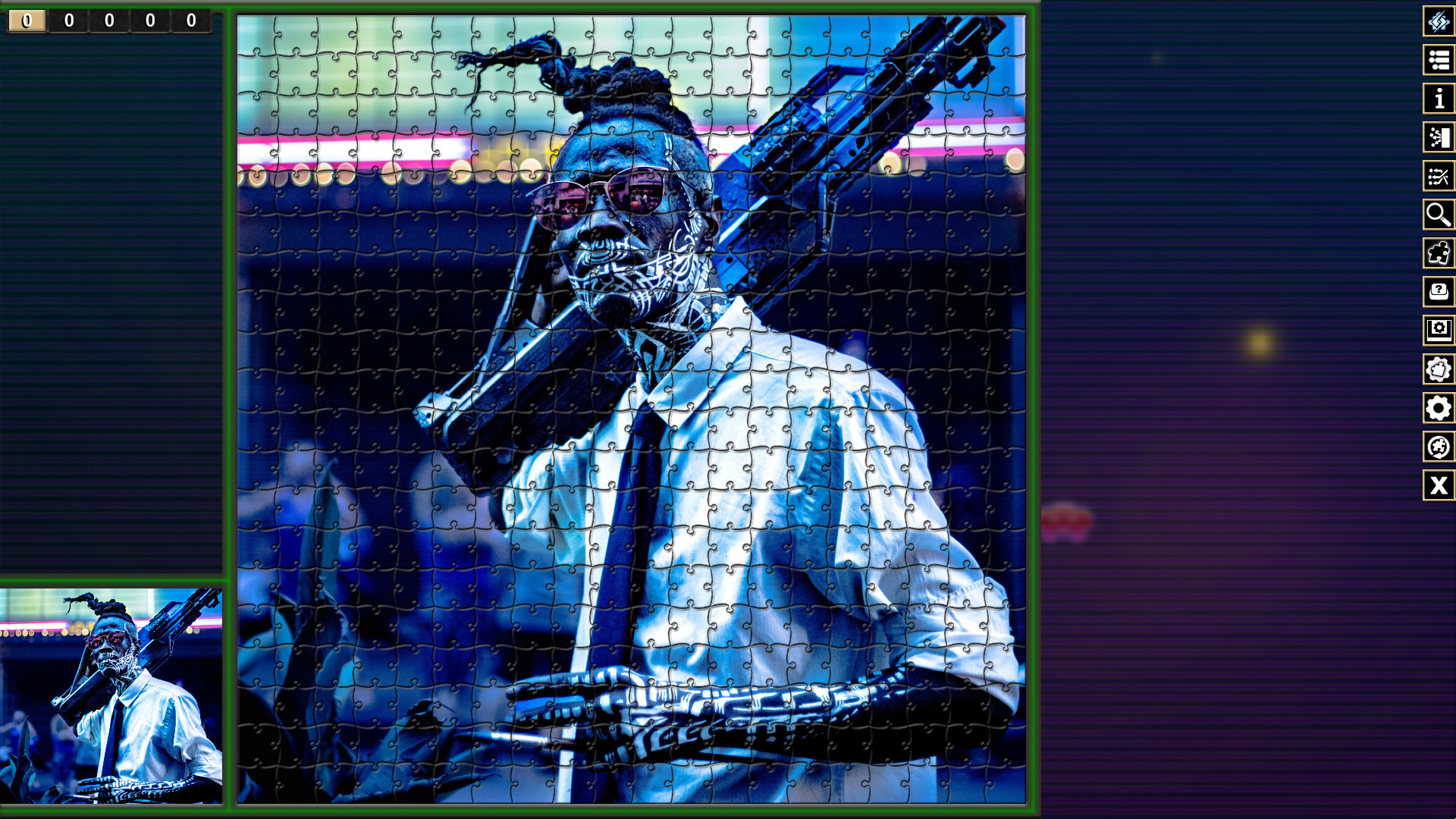 Pixel Puzzles Traditional Jigsaws Pack: Cyberpunk #5