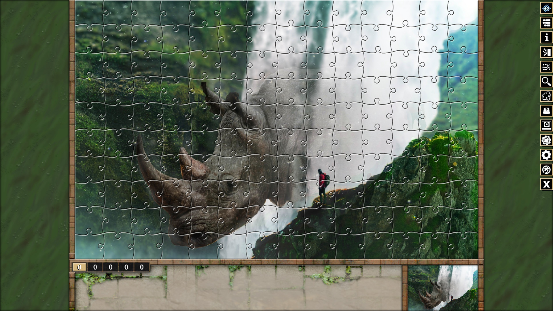 Pixel Puzzles Traditional Jigsaws Pack: Fantasy #7