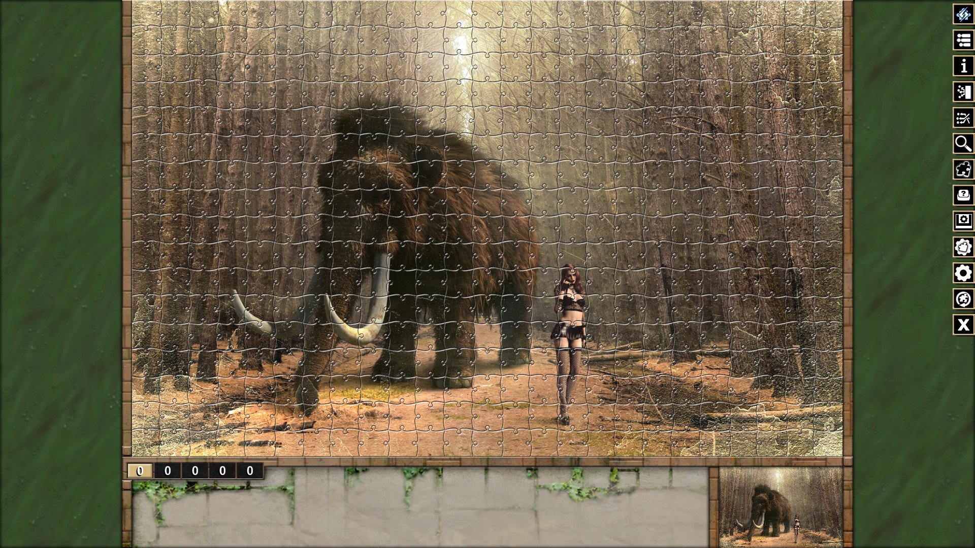 Pixel Puzzles Traditional Jigsaws Pack: Fantasy #9