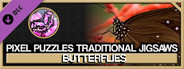 Pixel Puzzles Traditional Jigsaws Pack: Butterflies