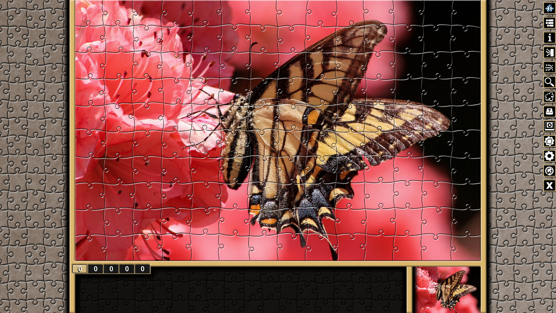 Pixel Puzzles Traditional Jigsaws Pack: Butterflies #4