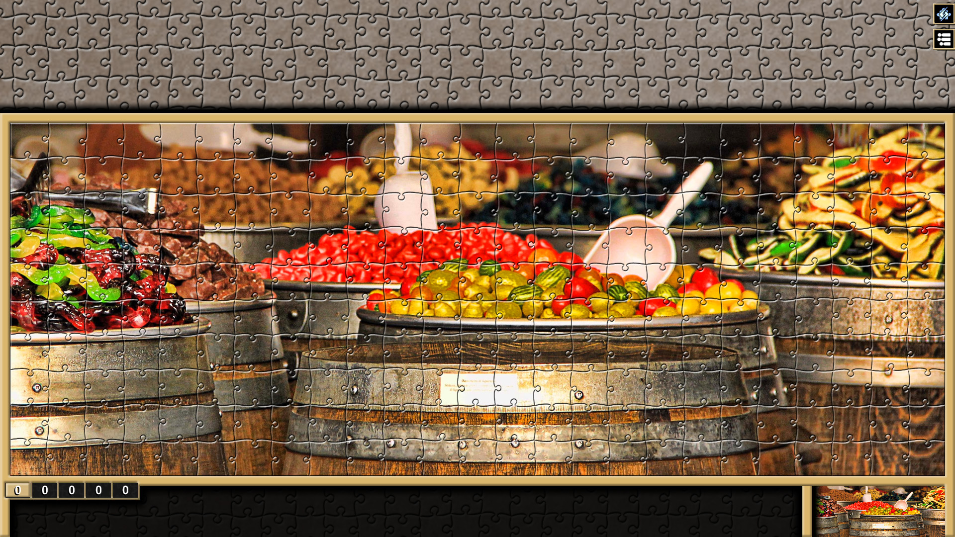 Pixel Puzzles Traditional Jigsaws Pack: Candy Featured Screenshot #1
