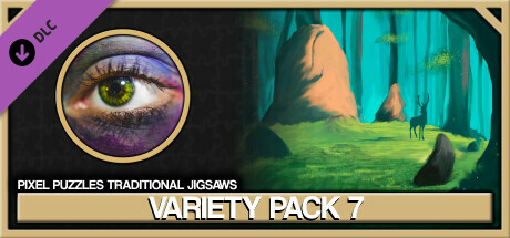 Pixel Puzzles Traditional Jigsaws Pack: Variety Pack 7 banner image