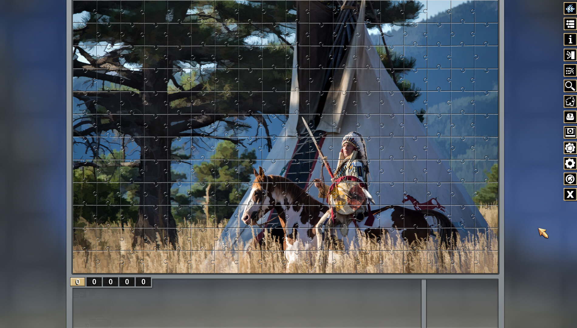 Pixel Puzzles Traditional Jigsaws Pack: Native American #5