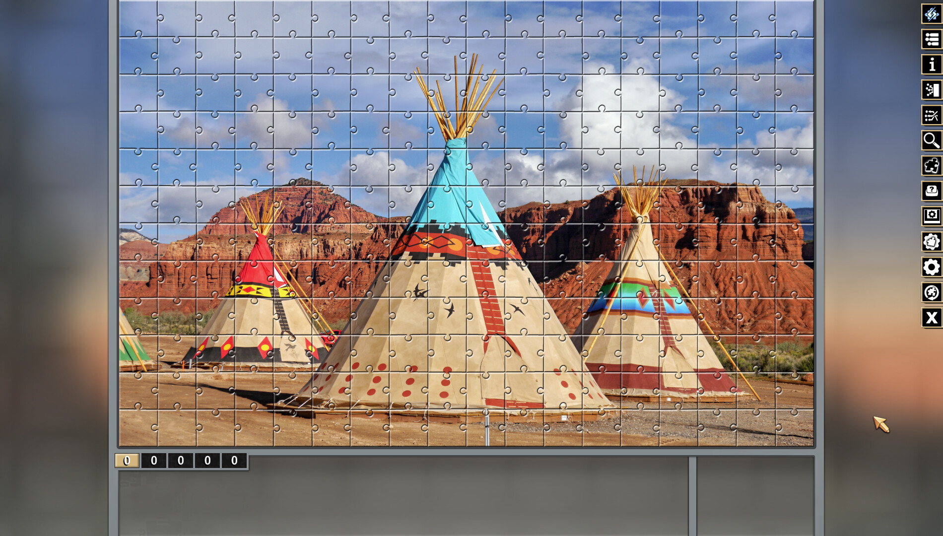 Pixel Puzzles Traditional Jigsaws Pack: Native American #4