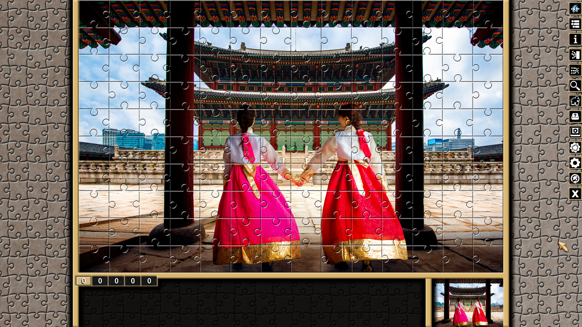 Pixel Puzzles Traditional Jigsaws Pack: Korea #0