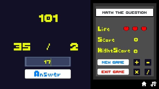 #5. Math The Question (Steam) 由: Kanchit's Games