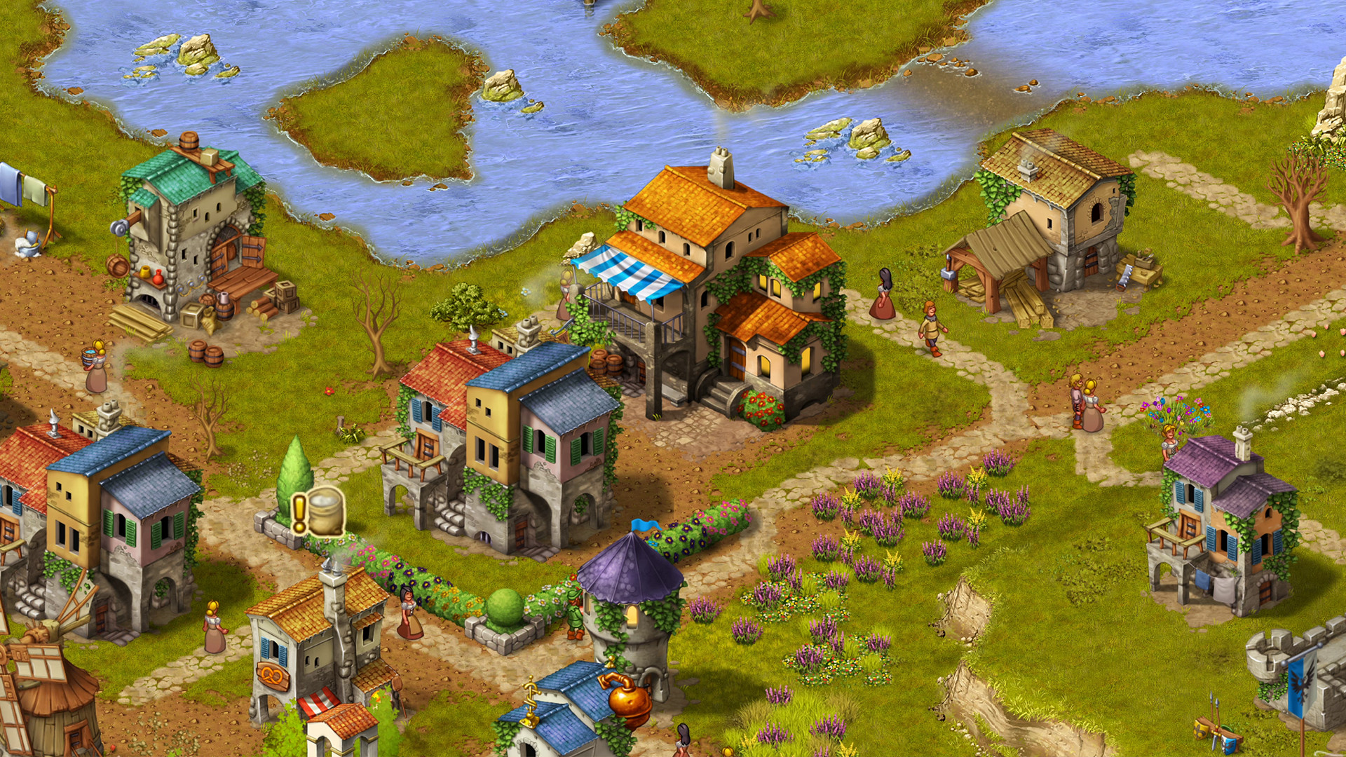 Townsmen - A Kingdom Rebuilt: The Seaside Empire screenshot screenshot 2