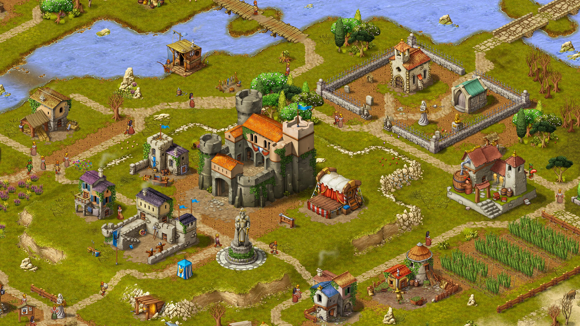 Townsmen - A Kingdom Rebuilt: The Seaside Empire screenshot screenshot 3