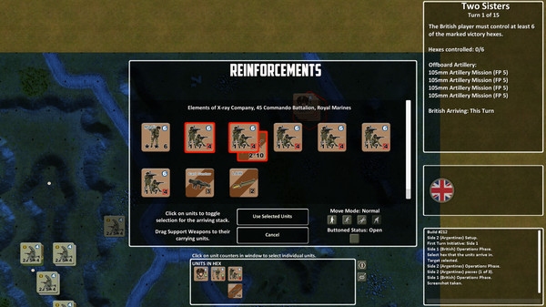 скриншот Lock 'n Load Tactical Digital: Heroes of the Falklands - Pack 1 3