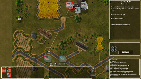 скриншот Lock 'n Load Tactical Digital: Noville, Bastogne's Outpost Battlepack 1