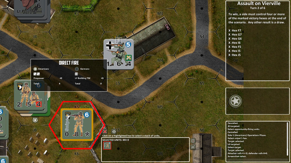 скриншот Lock 'n Load Tactical Digital: Noville, Bastogne's Outpost Battlepack 3