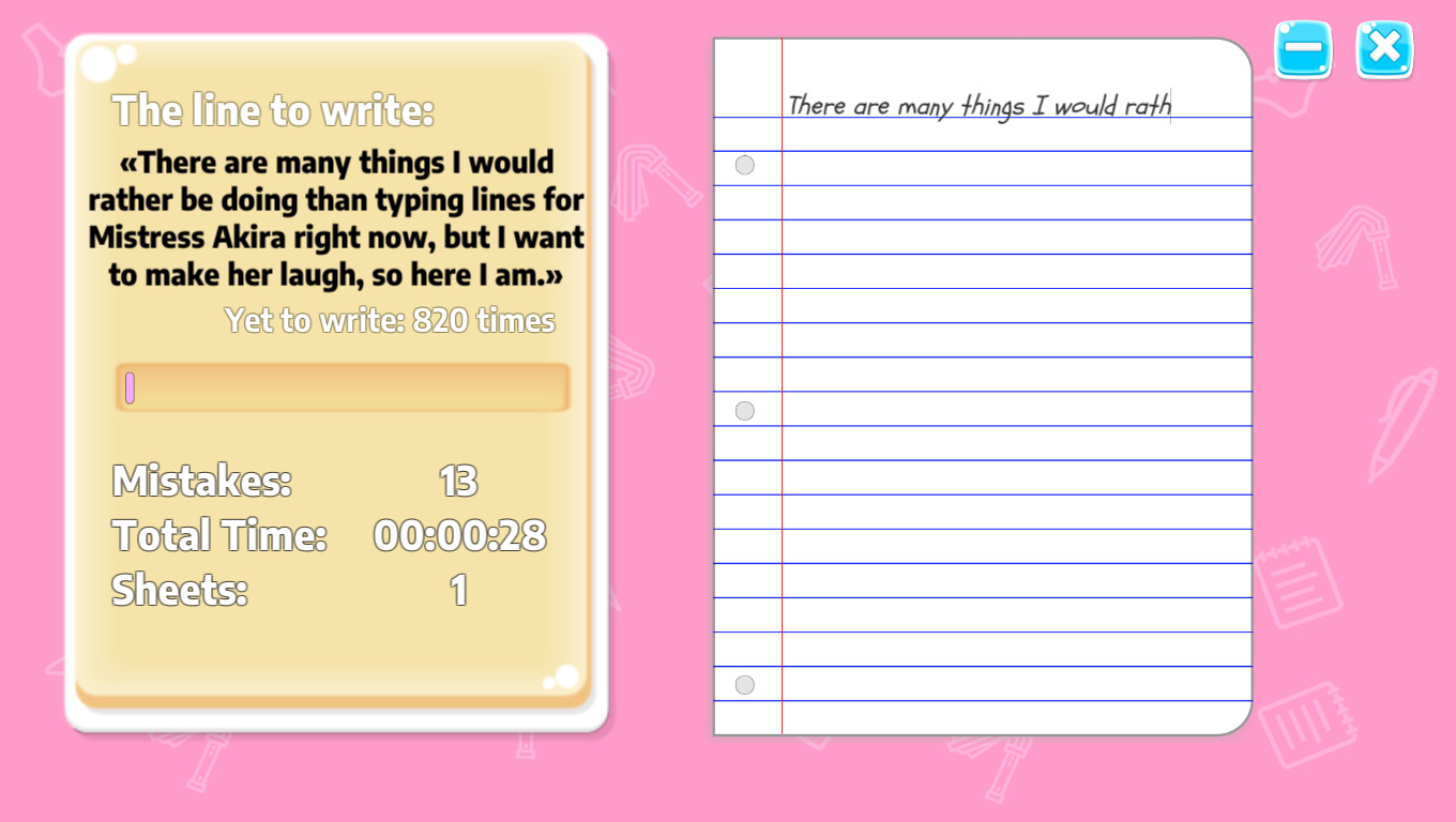 Femdom Lines: Mistress Akira screenshot screenshot 1