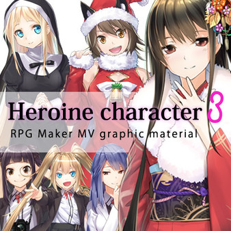 скриншот RPG Maker MV - Heroine Character Pack 3 0