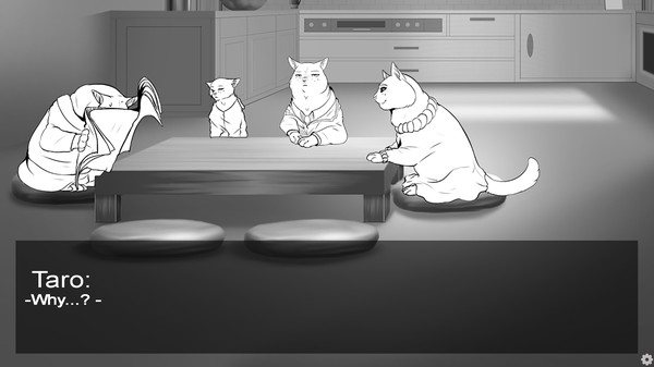 Скриншот из Taro: a fluffy visual novel