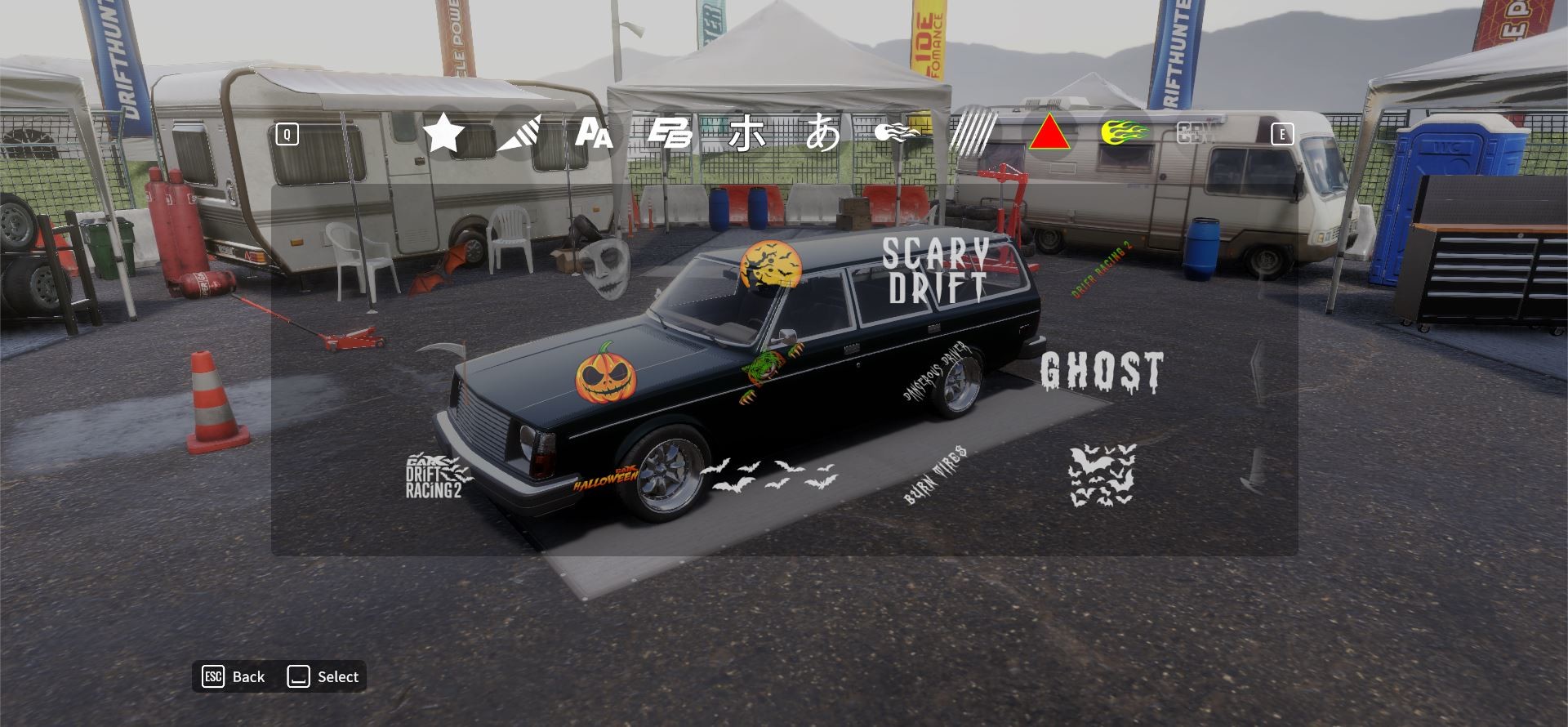 CarX Drift Racing Online - Halloween Sticker Pack Featured Screenshot #1