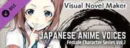 Visual Novel Maker - Japanese Anime Voices:Female Character Series Vol.2