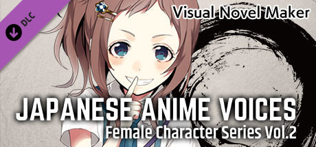 Visual Novel Maker - Japanese Anime Voices：Female Character Series Vol.2 banner image